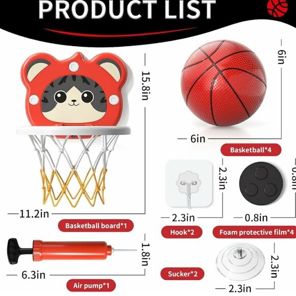 step 2 Other - Indoor Mini Basketball Hoop for Toddlers Kids Boys Age 2 - 6, Toddlers Basket